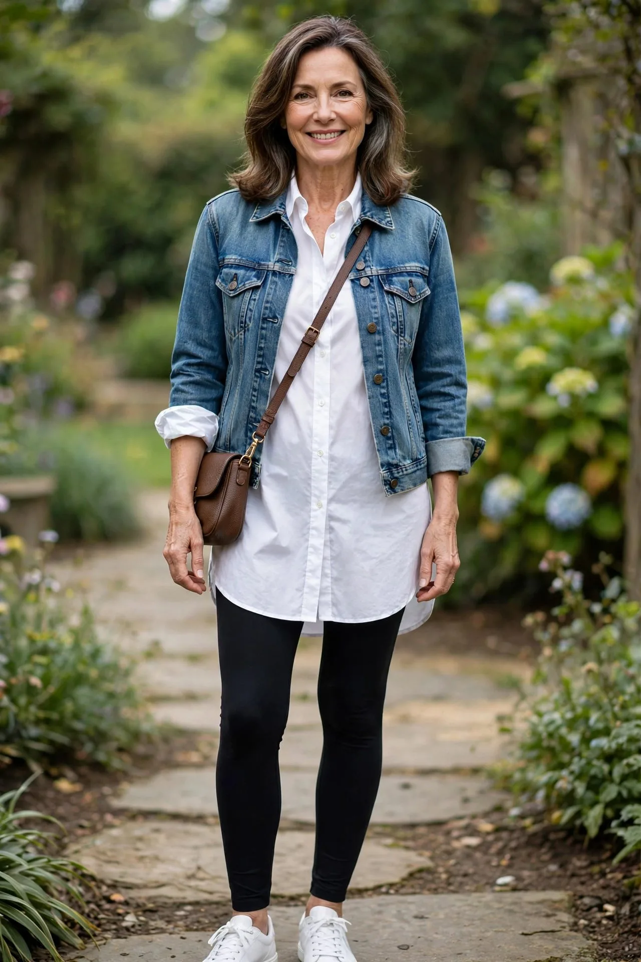 Striped Tunic + Loafers