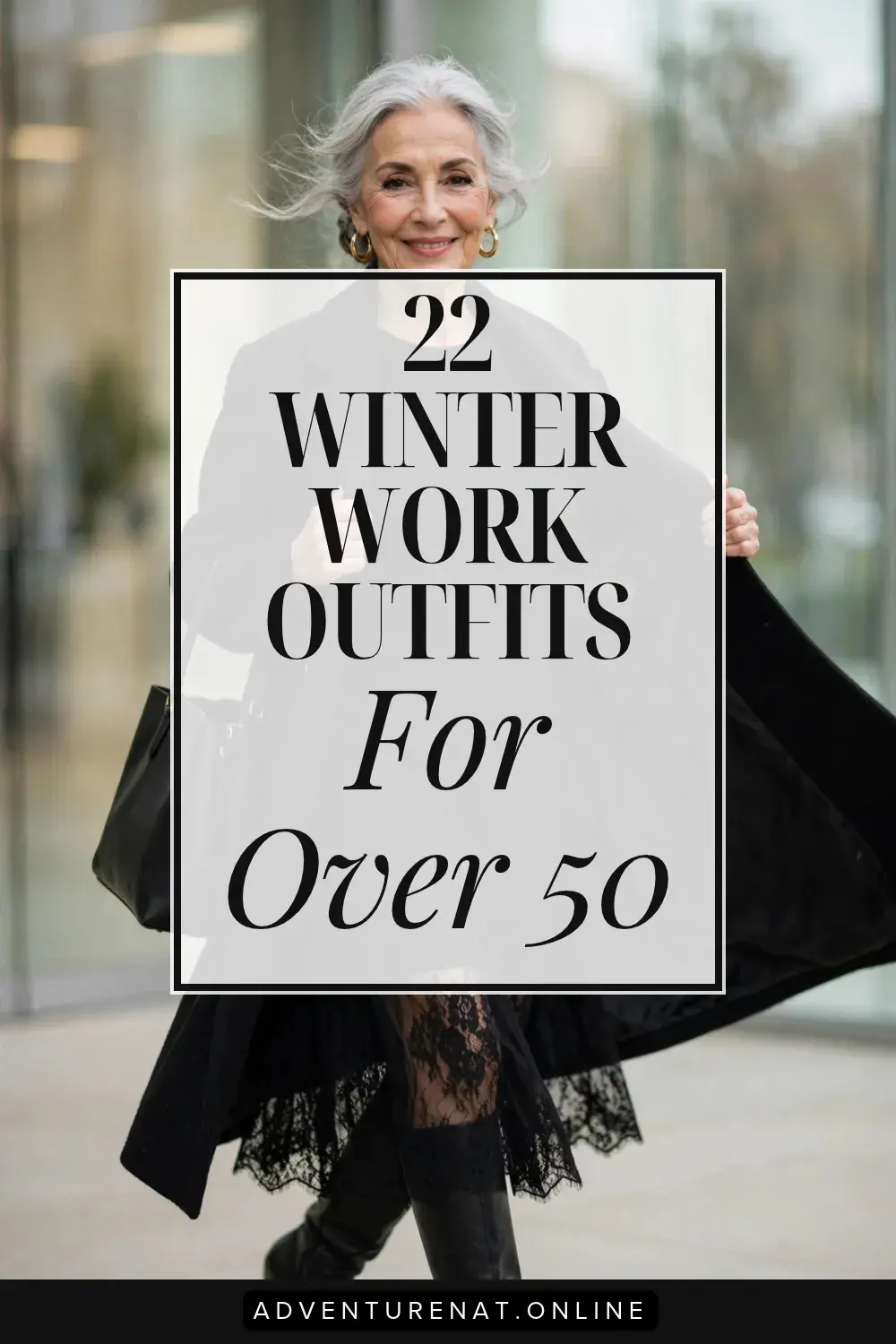 20 Winter Work Outfits for Women Over 50