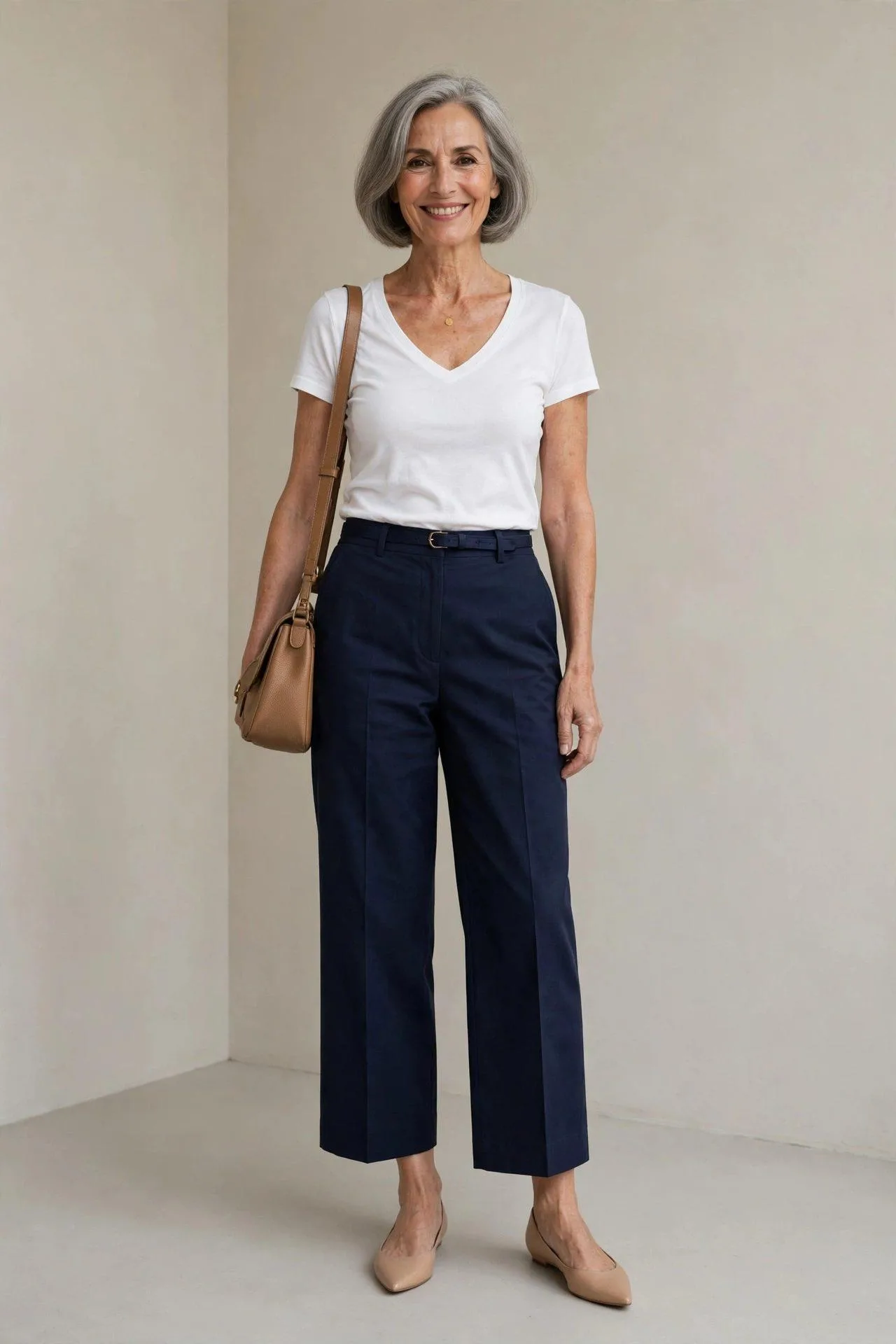 Petite Power: Cropped + Pointed Flat