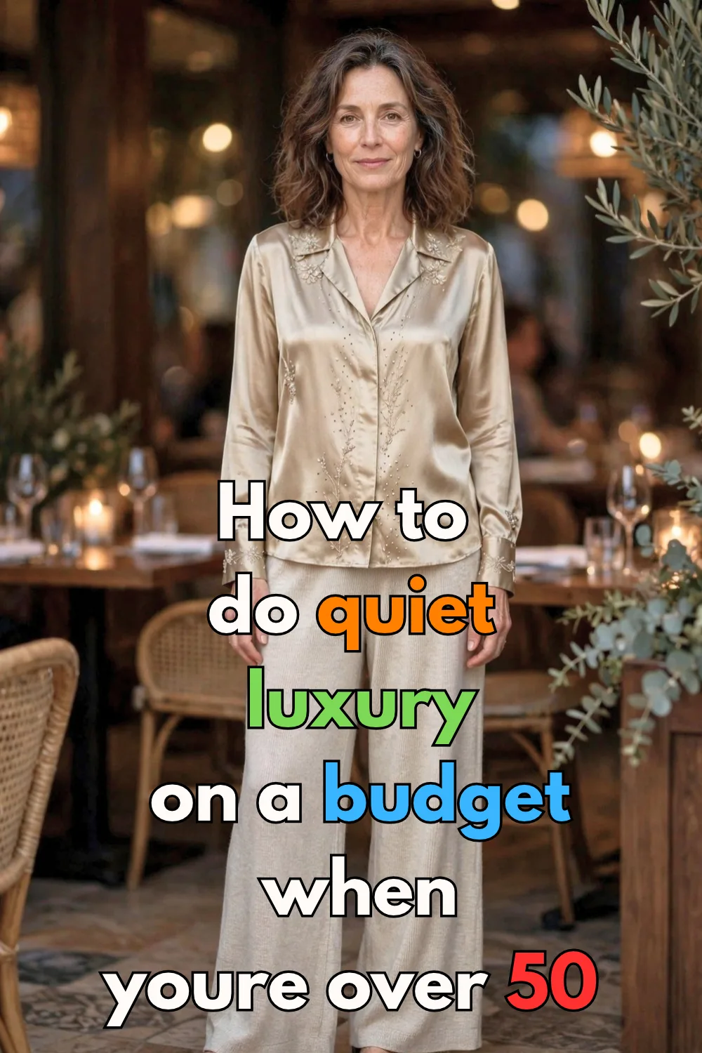 22 Quiet Luxury Outfits Over 50 on a Budget