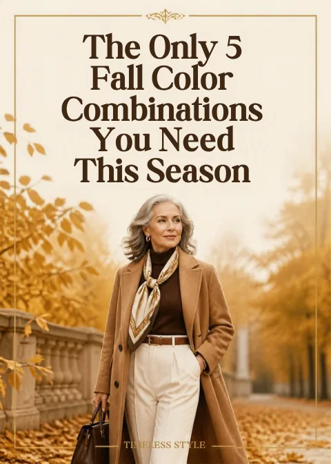 The Only 5 Fall Color Combinations You Need This Season