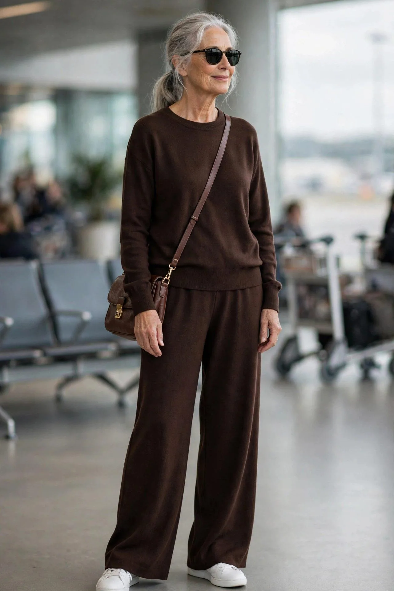 Travel Set: Knit Wide-Leg + Matching Top