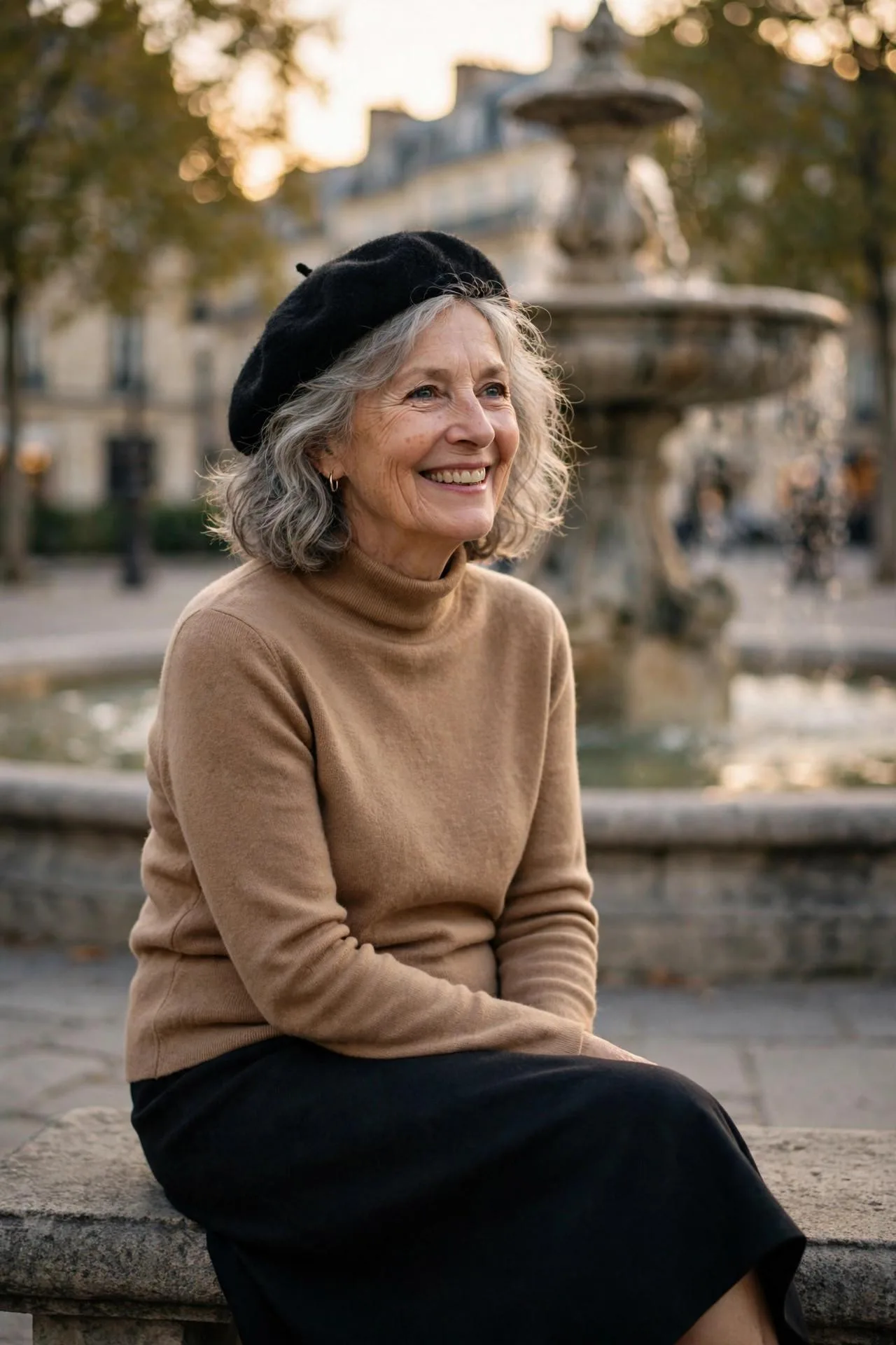 How to Dress Parisian Style Over 60