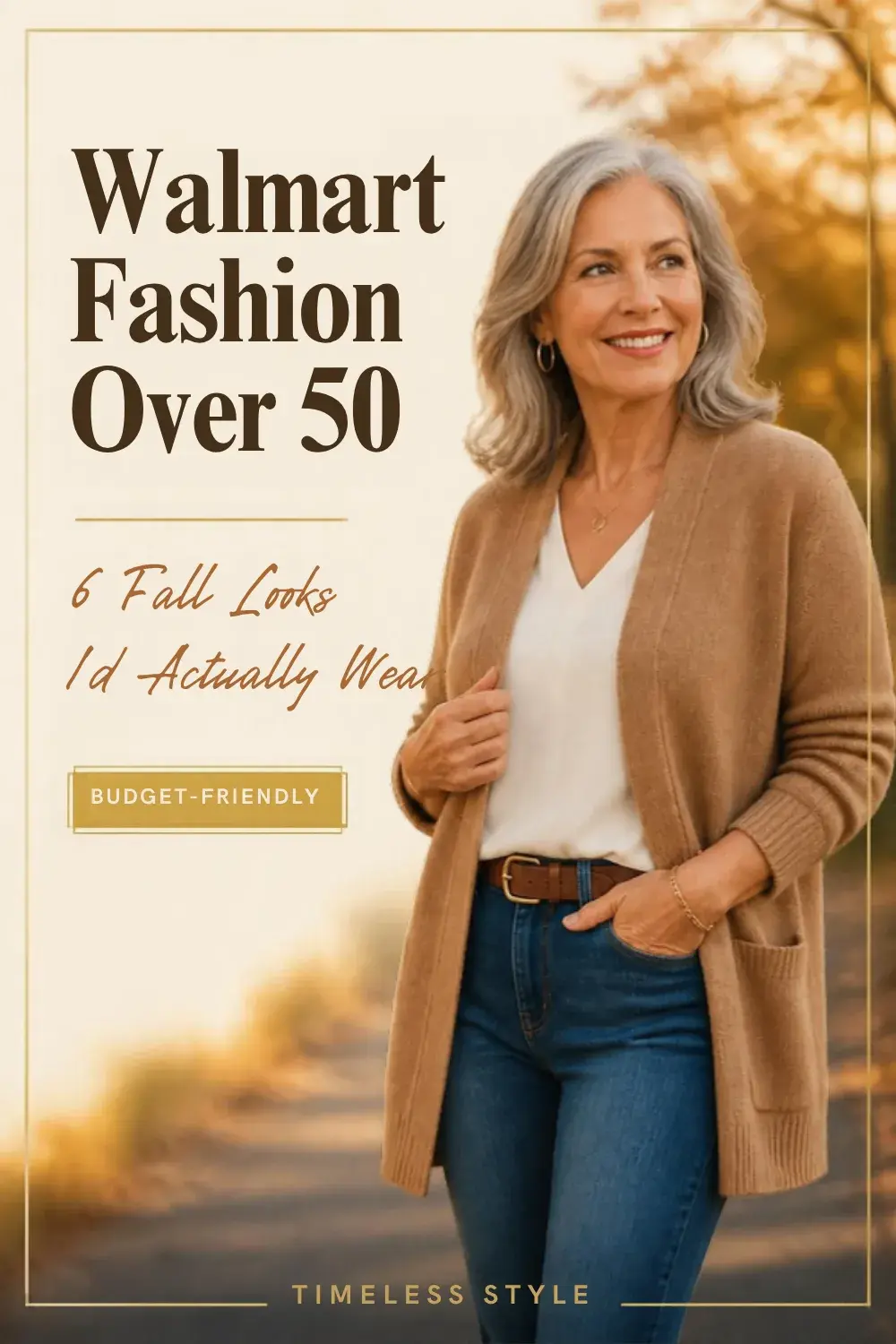 Walmart Fashion Over 50: 6 Fall Looks I’d Actually Wear
