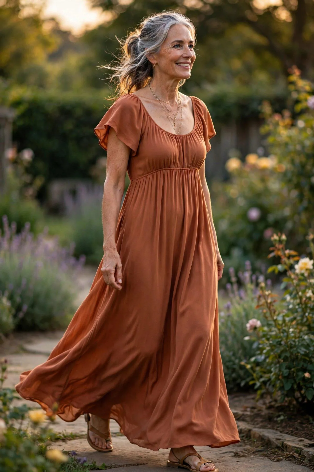 The Empire-Waist Maxi