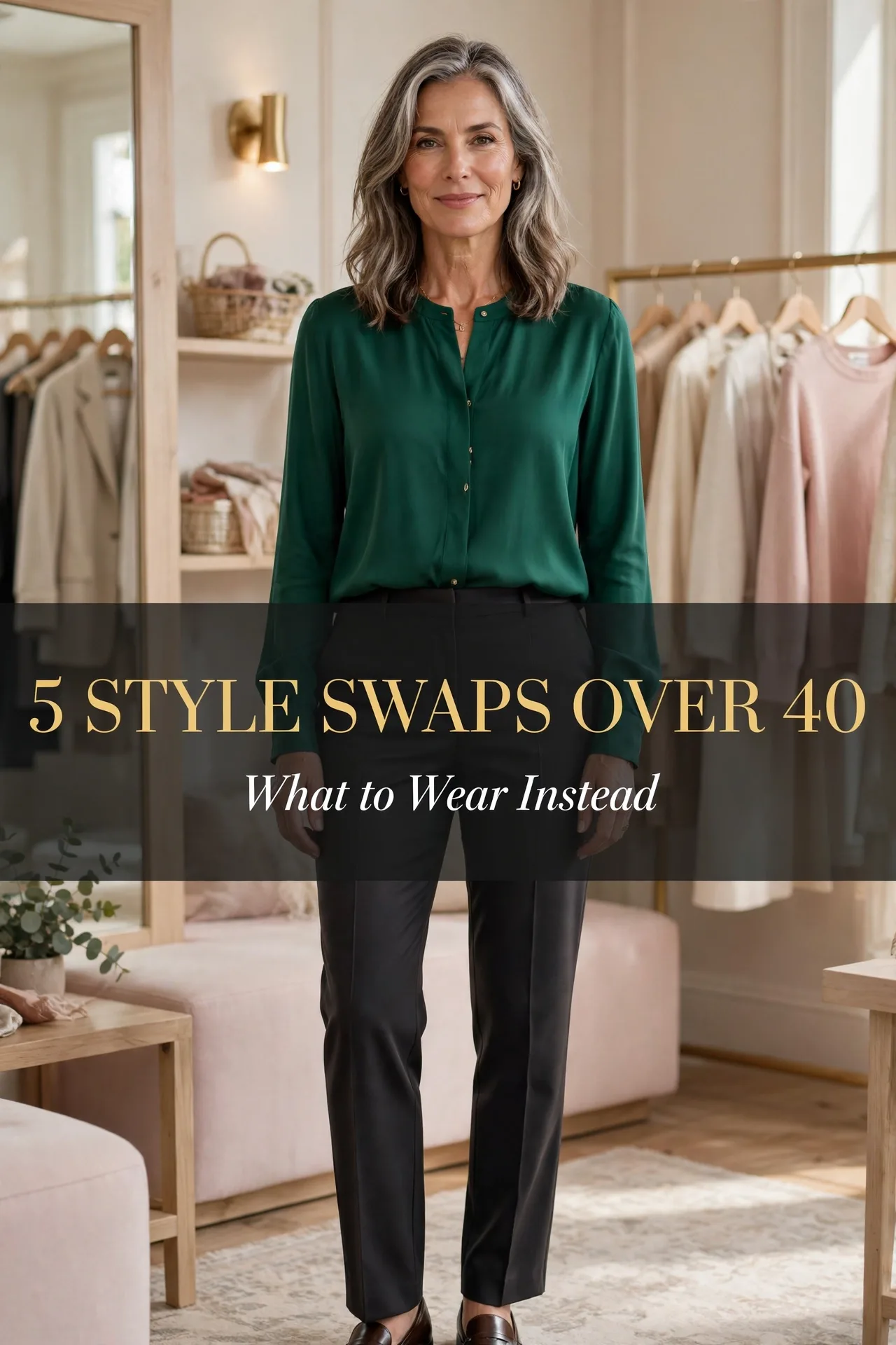5 Things Women Over 40 Should Never Wear (And What to Wear Instead)