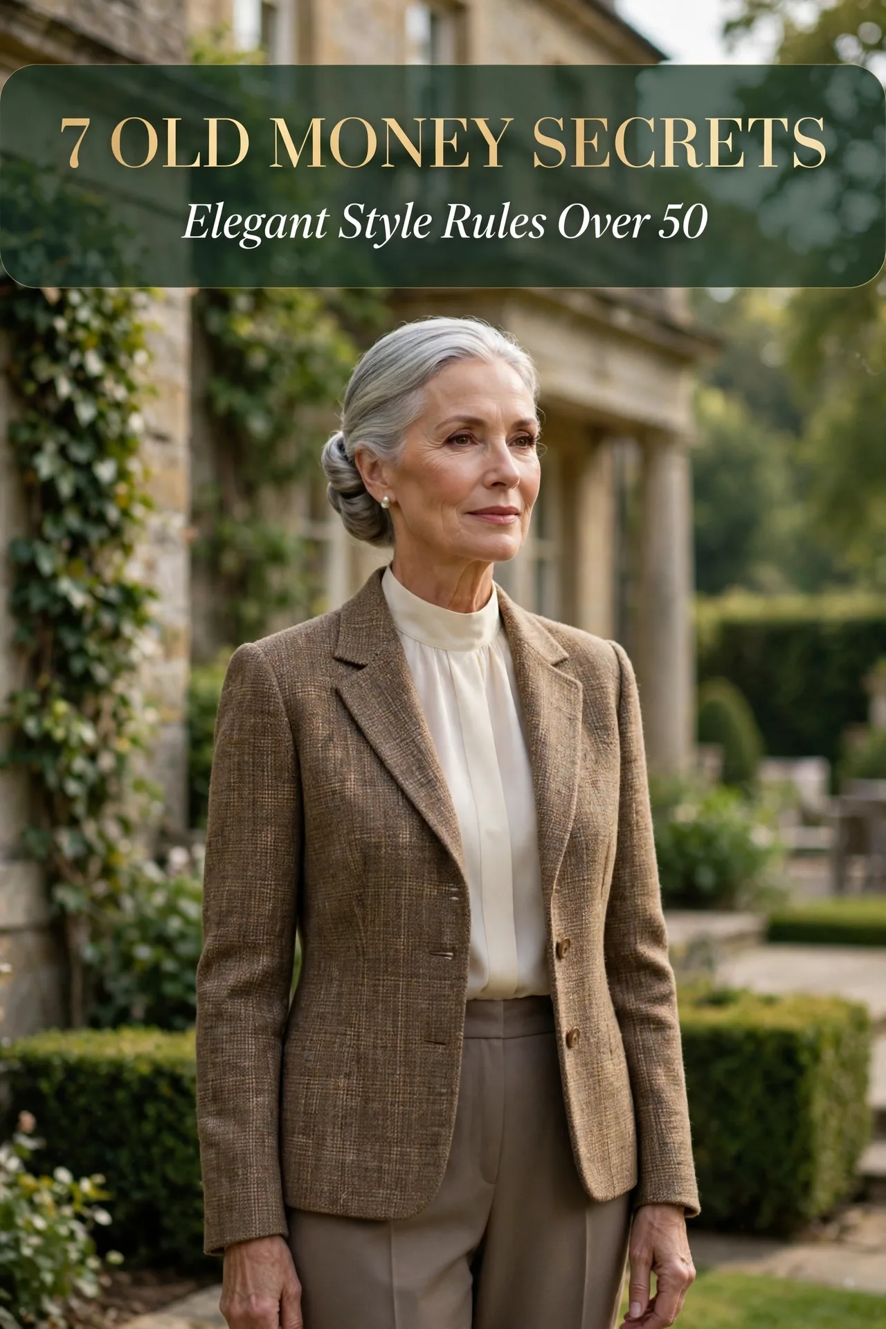 7 Old Money Style Secrets Elegant Women Over 50 Never Ignore