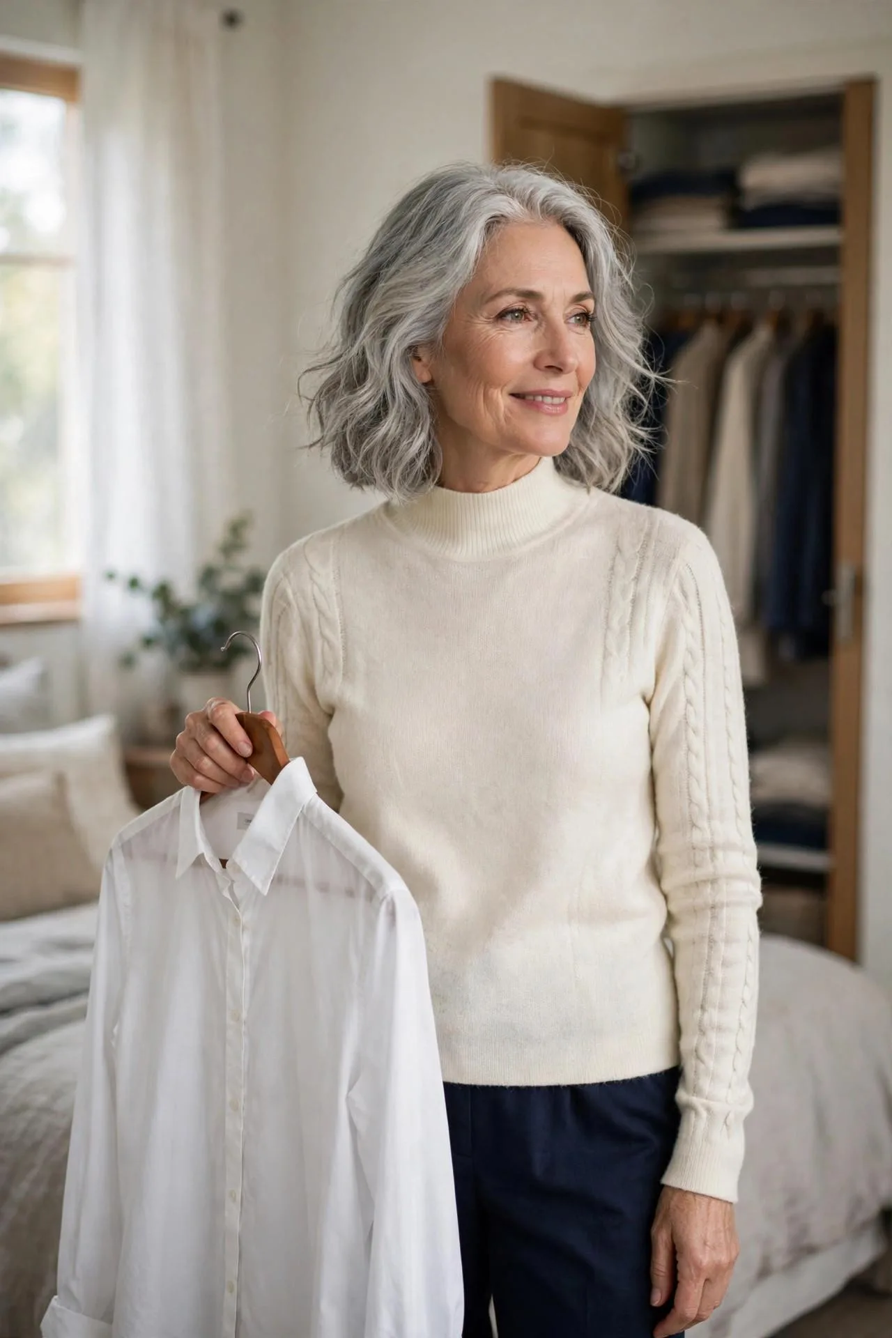 7 Simple Wardrobe Changes That Make Women 50+ Look Rich and Stylish