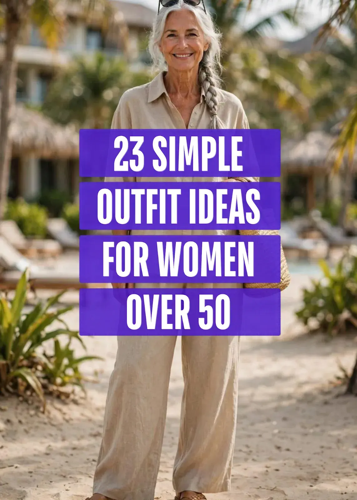 23 Simple Outfits for Women Over 50 with Chic Style & Everyday Outfits