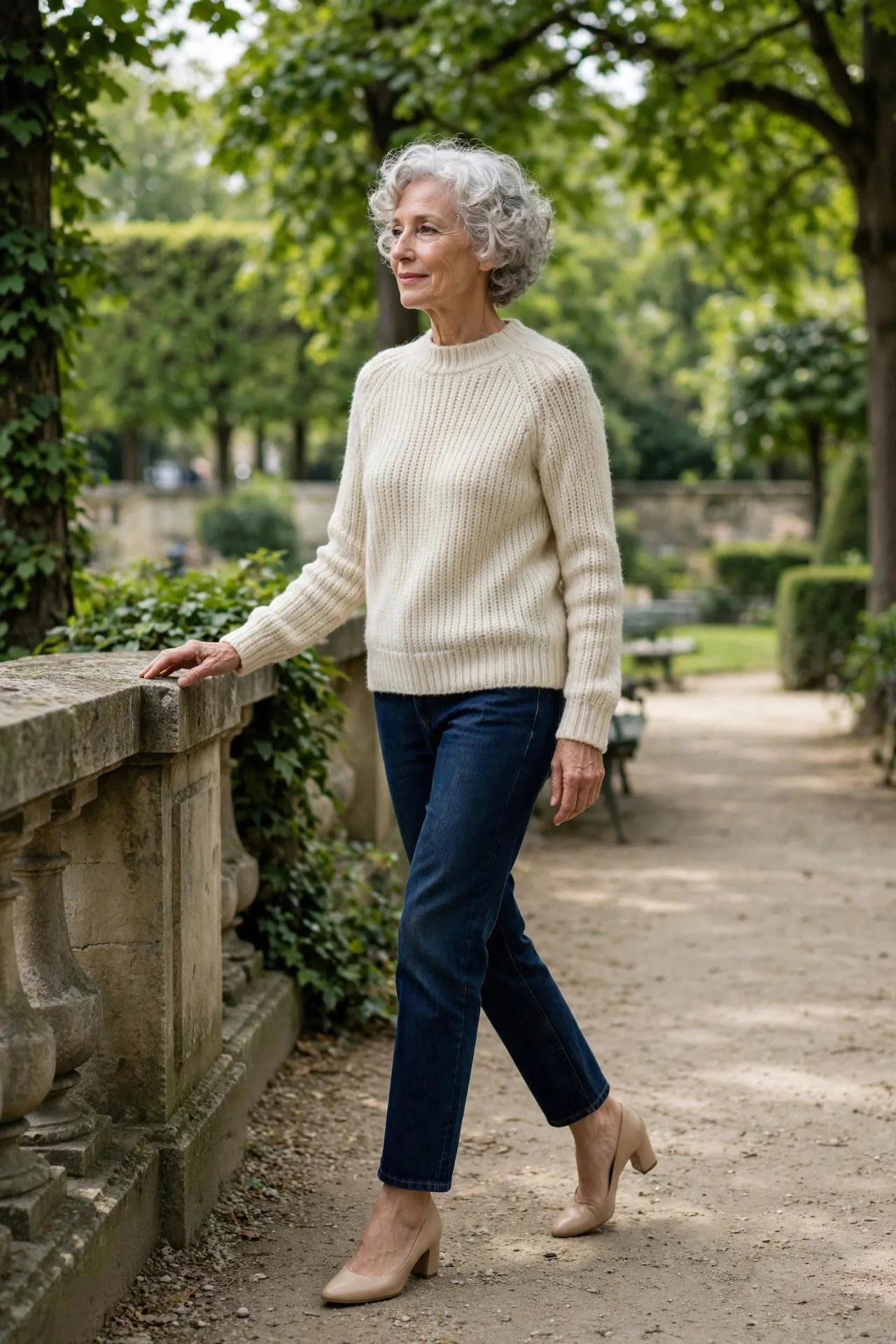 How to Dress Parisian Style Over 60