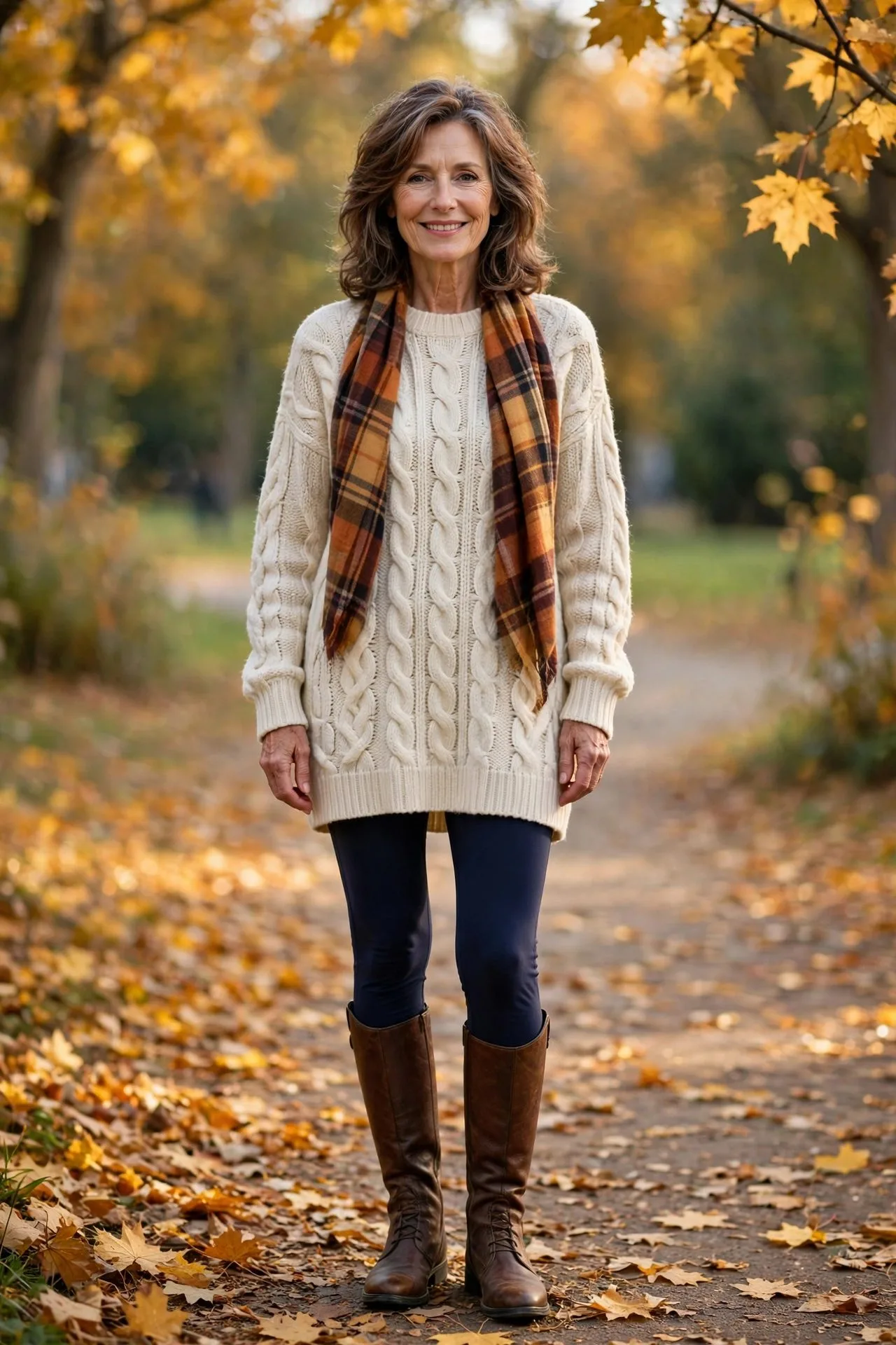 Camel Sweater Coat + Turtleneck