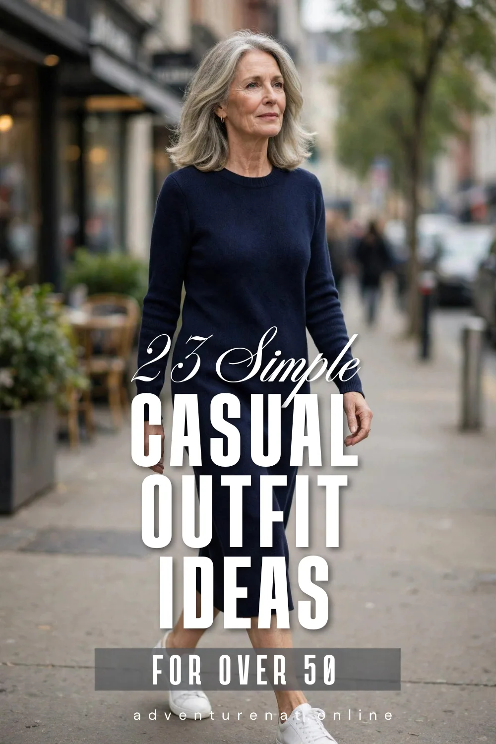 23 Casual Outfits for Women Over 50 with Simple Casual Outfits & Chic Style