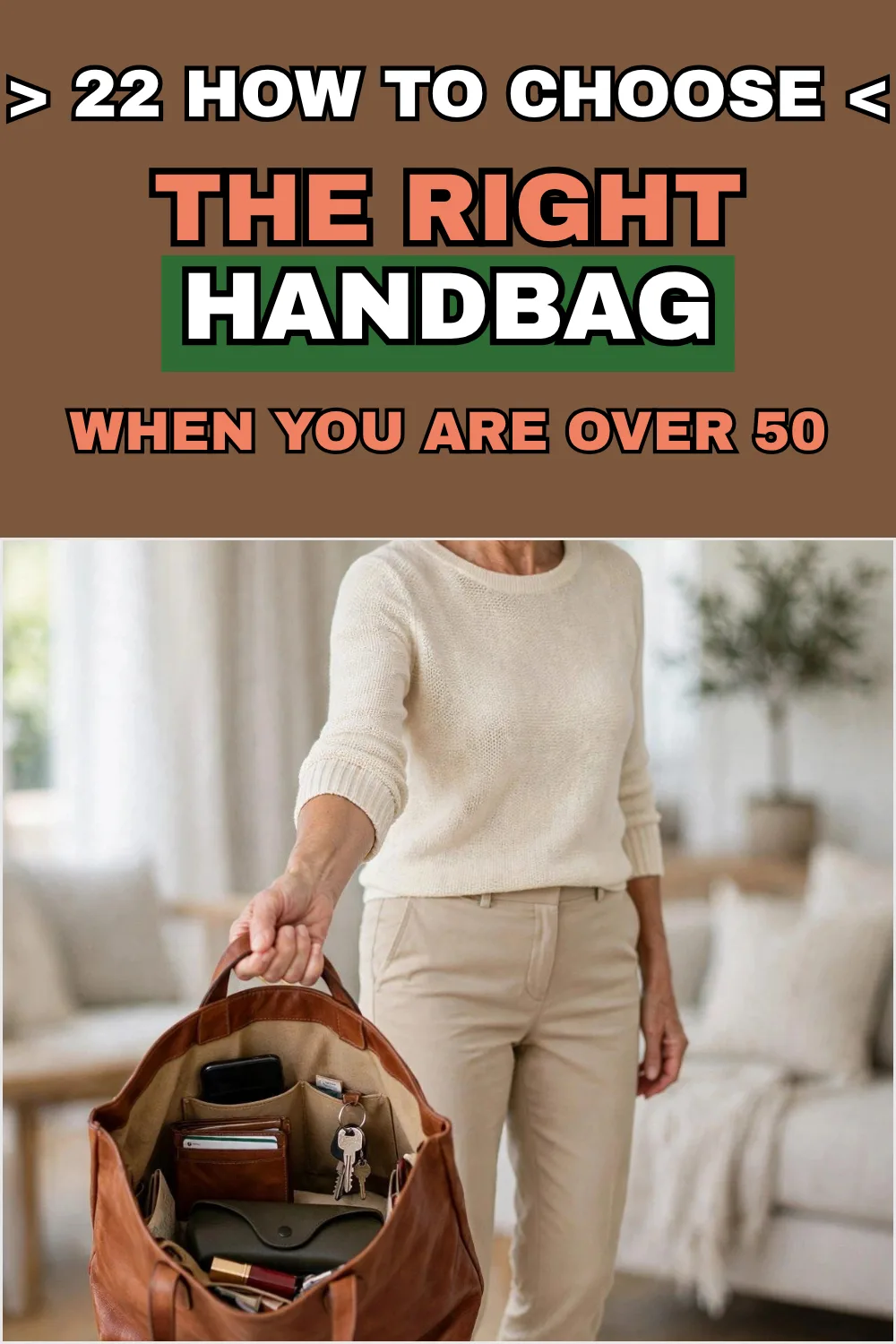 22 Smart Ways to Pick the Perfect Handbag After 50