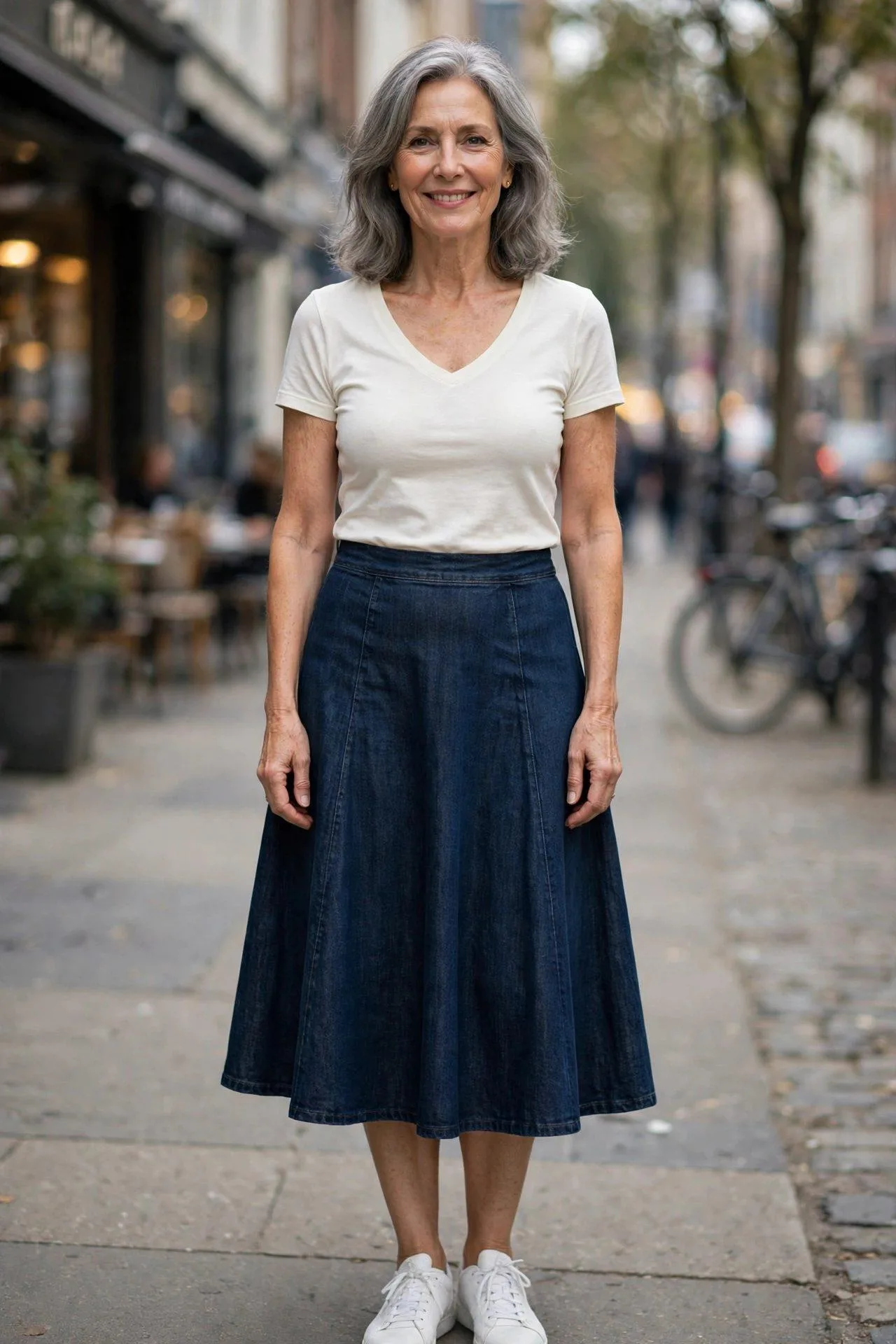 The A-Line Midi + Fitted Top