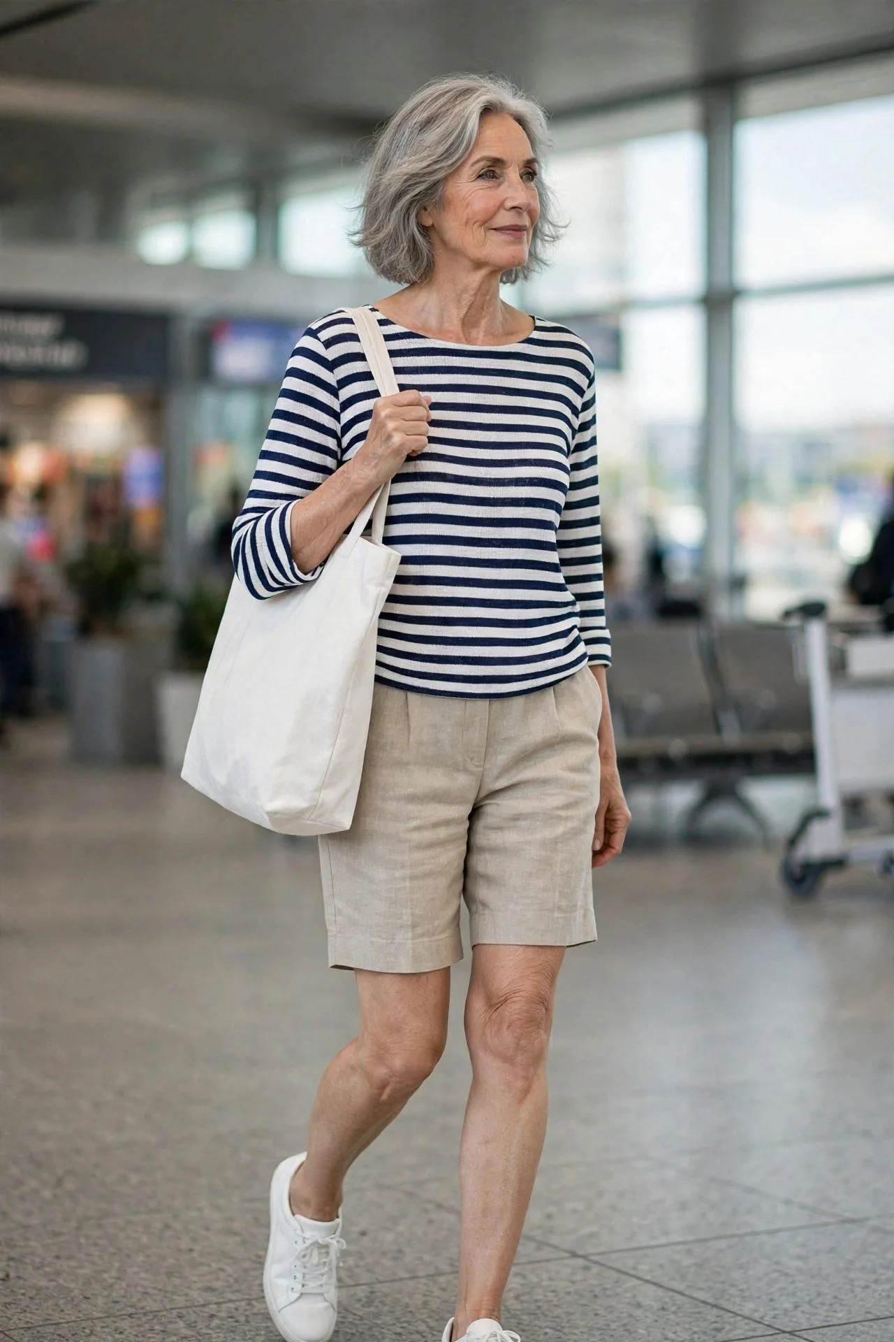 The Effortless White Sneaker Outfit