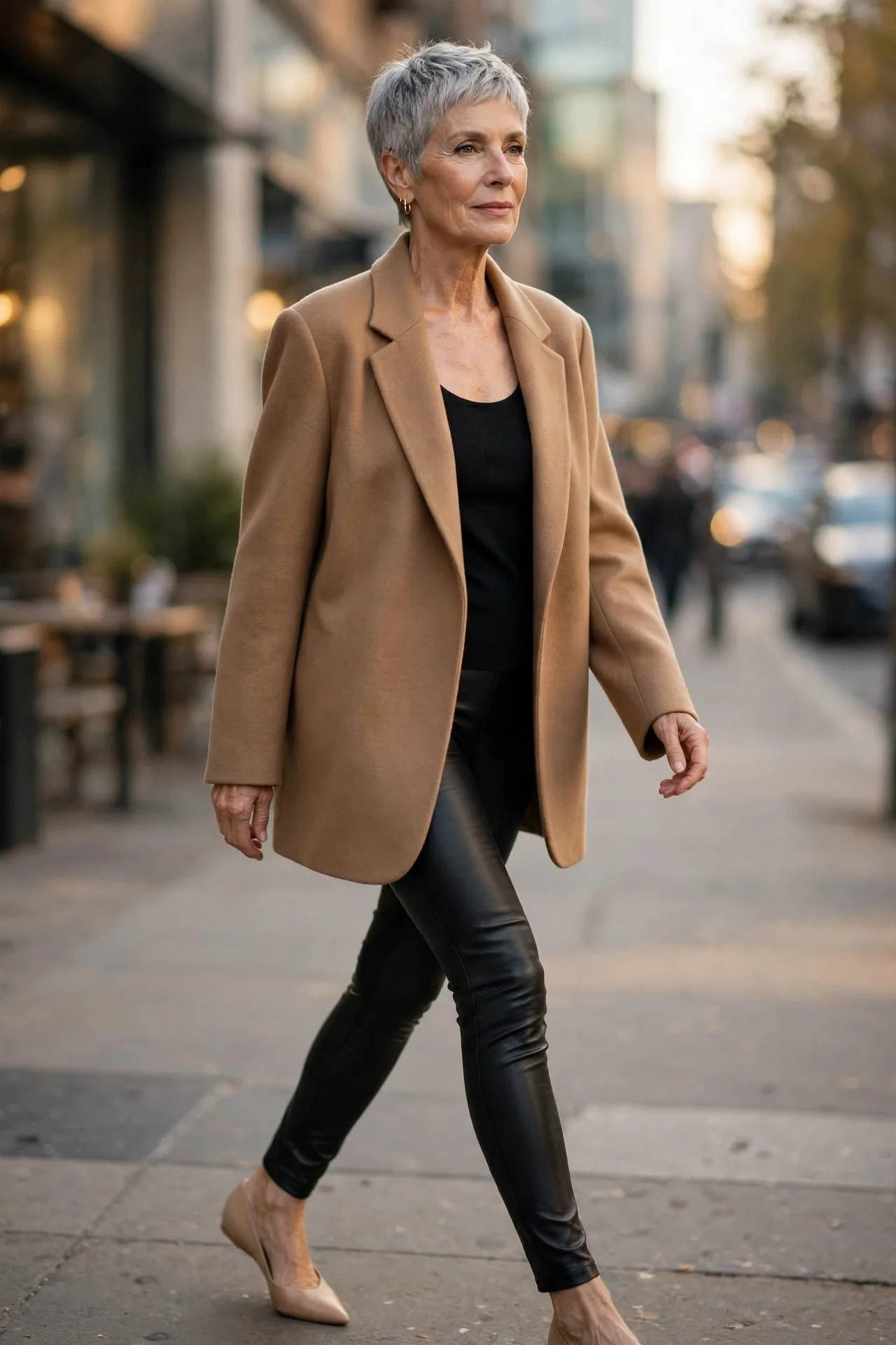 Long White Shirt + Denim Jacket