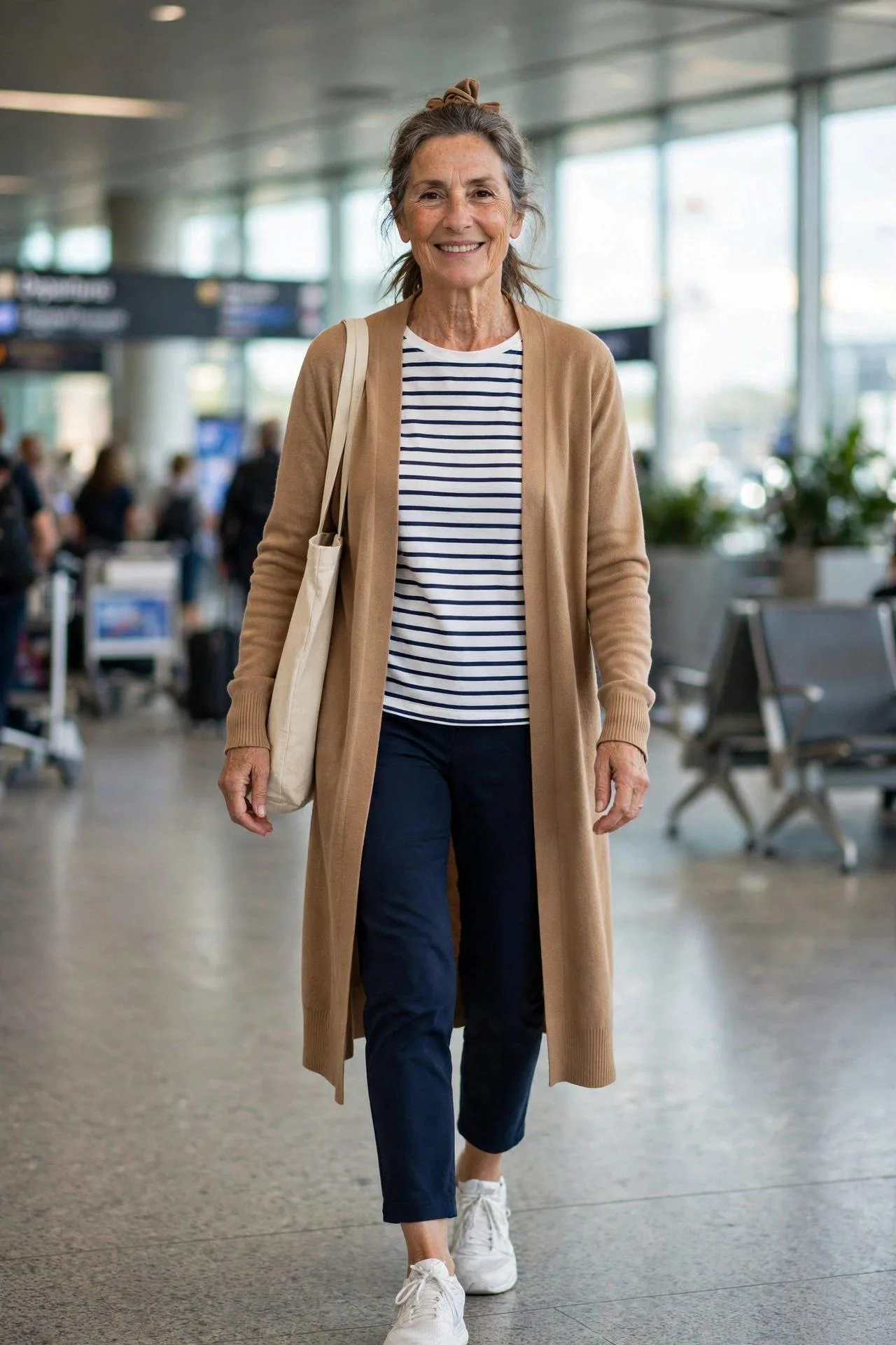 Everyday Long Cardigan + Tee + Ankle Pants