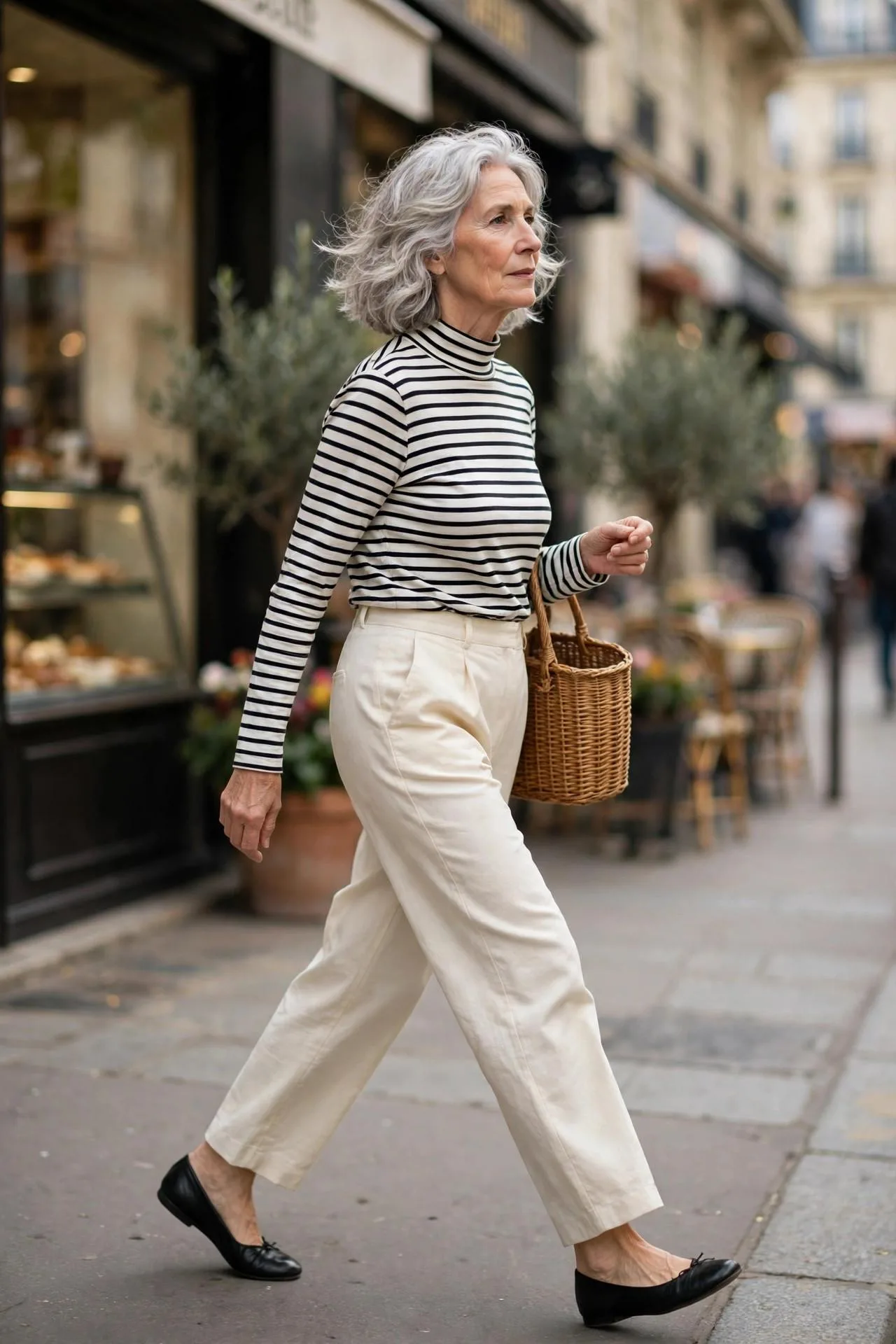 How to Dress Parisian Style Over 60