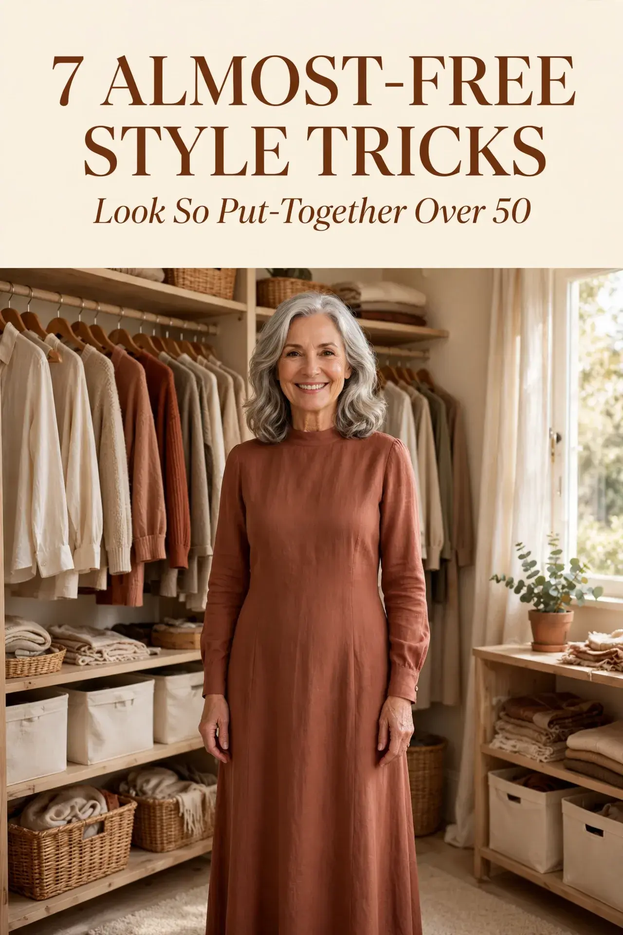 7 Almost-Free Tricks That Make Women Over 50 Look So Put-Together