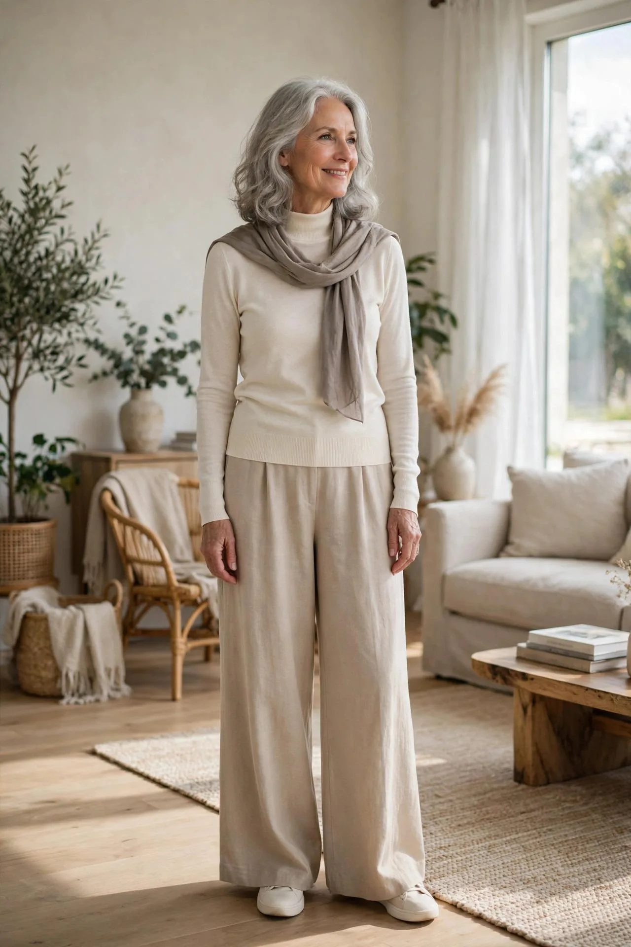 Natural Elegance: 7 Effortless Fashion Looks for Women Over 50